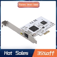 PCIE Expansion Card PCIE to AV Surveillance HD 640X480 Resolution Video Capture Card Image Capture C
