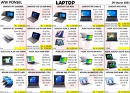 laptop lenovo garansi resmi baru