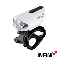 【INFINI】OLLEY I-210P 台灣製4模式100流明IPX4防水USB充電3W高亮度單車前燈/ 白