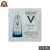 ✅ Vichy Mineral 89 Serum 1.5 ml. วิชี่ มิเนอรัล 89 1.5 มล. เซรั่มบำรุงผิวหน้า มอบผิวเด้งนุ่ม เรียบเนียน ดุจผิวเด็ก (เซรั่มบำรุงหน้า ครีมทาหน้า ครีมบำรุงผิว)