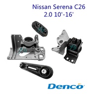 (4pcs/set) Nissan Serena C26 10'-16' Engine Mounting Set FRONT REAR LEFT RIGHT DENCO 11380-EN00A 113