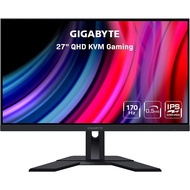GIGABYTE M27Q 27" 170Hz 1440P -KVM Gaming Monitor 2560 x 1440 SS IPS