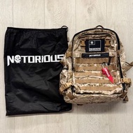 Notorious / 戰術後背包 backpack / 附腰帶和防塵袋