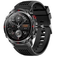 【รองรับภาษาไทย】2025 ใหม่เข็มทิศนาฬิกาผู้ชายดูสมาร์ทกีฬาฟิตเนสนาฬิกา HT37 กันน้ำดูสมาร์ทผู้ชายบลูทูธโ