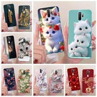 For Oppo A9 2020 Case Oppo A11x Cute Cat Luxury Painted Cover Soft Slim Phone Case For Oppo A5 2020 