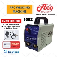 ACO WELDING MACHINE (ARC-160Z/160F) / MINI PORTABLE ELECTRIC INVERTER WELDING MACHINE SET / MESIN KIMPALAN ELEKTRIK