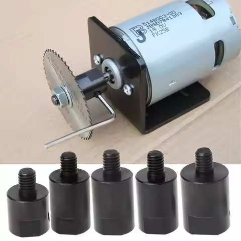 2.3/3.17/4/5/6/8mm Axle Motor Shaft Coupler Sleeve Saw Blade Coupling Chuck Adapter M6 Saw Blade Con