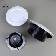 FYJP Adjustable Round Air Vent Extractor Valve 75-200mm Air Vent Extract Valve Grille Wall Mount Cei