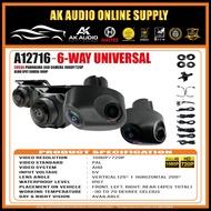 Haites 6-WAY Universal 360 Panorama Universal Camera Android Player Kereta 6biji Side Camera-A12716