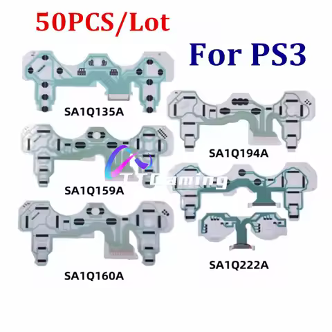 50PCS/Lot For PS3 Game Controller Conductive Film Keypad Button Ribbon Flex Cable SA1Q160A SA1Q194A 