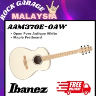 Ibanez AAM370E-OAW Advanced Acoustic Series Acoustic Electric Guitar, Open Pore Antique White ( AAM3