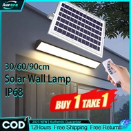 🔥Lampu Solar Light Outdoor Lighting Solar LED Wall Light Solar Light Outdoor Waterproof IP68