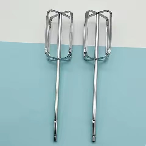 .Hot Sale-1/2Pcs Universal Stainless Steel Hand Mixer Beaters Attachments Electric Hand Mixer Whisk 