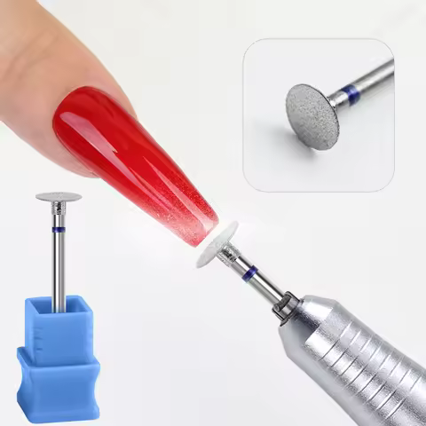 1Pc Diamond Nail Drill Bit Milling Cutter For Cuticle Clean Gel Overflow Removal Manicure Pedicure T