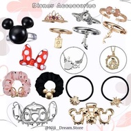 *3/31發售* 預訂 日本迪士尼 - Disney Accessories 頸鏈 戒指 橡筋 髮圈 發爪 爪夾 - Rapunzel 長髮公主 & Ariel 小魚仙 & Cinderella 灰姑