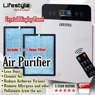 🔥🔥🔥 [SG Seller]NEW LifeStyle ANION PURE Air Purifier True Hepa with 1+ 1Filter /Smart Sensors/PM 2.5 Removal/Ready Stock