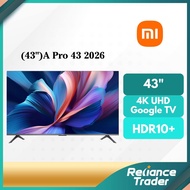 XIAOMI Google TV (43Inch) A 43 / A Pro 43 2026 / (55Inch) A 55 2025/ A Pro 55 2025 / (65Inch) A Pro