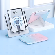 360 ° ขาตั้งหมุนเคสสำหรับไอแพดแอร์11 2025 6th อากาศ Gen 11 "M2 2024 Pro 13 7th 8th 9th 10.2นิ้ว10th