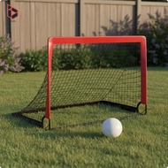 blesiya Kids Soccer Goal Folding Football Post Portable Net Mini Goal for Backyard Garden Training