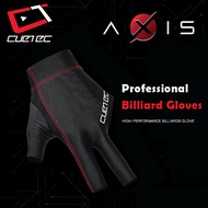 CUETEC Original US Pool Glove 3 Fingers Left/Right Hand M/L/XL Black/Blue/Grey Professional Glove fo