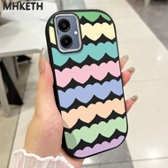 MHKETH Case For Samsung A05 F05 M05 A05s Love Wave Phone