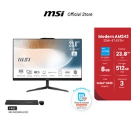 MSI MODERN AM242 12M-474XTH / 23.8 FHD IPS / i5-1235U / Intel UHD Graphics / 8GB DDR4 / 512G M.2 PCI