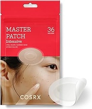 COSRX Master Patch Intensive 36 Patches | Oval-Shaped Hydrocolloid Acne Pimple Patch with Tea Tree Oil | Quick &amp; Easy Treatment