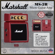 Marshall MS-2R Micro Guitar Amp - Red