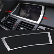 Car styling Interior Dashboard GPS Navigation NBT Screen Control Panel Frame Cover Trim Auto Accesso