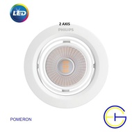 Sedia!! Lampu Sorot Philips Pomeron 59776 070 5W Recessed Spotlight Ori!!