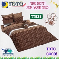TOTO (TT828) General Pattern Thai Bed Sheet Set Bedding Duvet Cover Genuine Brand 1