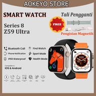 Aokeyo Smart watch Series 8 Ultra Bluetooth Full Touch Screen Phone Call IP68 Waterproof Custom Watc