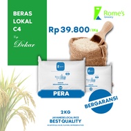 LOKAL Local Rice (Pera) | 2 Kg I Fresh I Guaranteed I Romes Grocery
