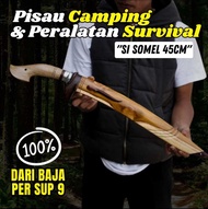 Golok Sembelih | Bilah 40Cm Golok Sembelih dan Peralatan Survival Bahan Baja Per SUP9
