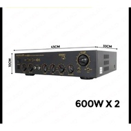 Kevler Amplifier GX-5PRO Integrated Amplifier 600Watts x2