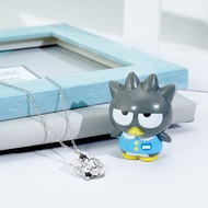 Sanrio學院Mix系列-Bad Badtz-maru酷企鵝晶鑽純銀項鍊