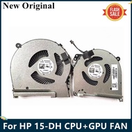 [CHOVFEIN]LSC ใหม่ Original CPU GPU พัดลมระบายความร้อน TPN-C143 L87237-001 ND8CC01-18L06สำหรับ HP Omen 15-DH 15T-DH Fast Shipping