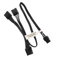 COMeap Molex Power Cable for Corsair PSUs, 6 Pin to 3X 4 Pin Molex Female Hard Drive Power Adapter S
