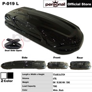 PERSONAL P-019 L Car Roof Box PC Material 470L Glossy Color Slim Compact Cargo Roofbox Carrier.Kotak Bumbung kereta