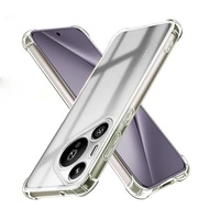 Huawei Pura 70 Ultra Transparent Phone Case for Huawei Pura 70 Ultra P70 P60 Pro Shockproof Clear Ca