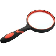 10X HD Optical Lens Handheld Magnifying Glass, Specification: 75mm 10X (75mm)