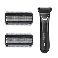 2 Pek Bilah Foil Gantian untuk Pemangkas Rambut, Kepala Pencukur Foil untuk Merapikan Rambut Badan, 