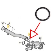 COOLANT PIPE O-RING FOR AUDI A1 / VW BEETLE GOLF MK6 JETTA POLO GTI POLO SEDAN SCIROCCO CORSS TOURAN