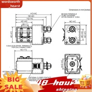 SW80B-4 DC24V Forklift DC Contactor SW80-164L for Electric Forklift 125A Albright Single-Acting Sole