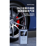 [SG Stock] 2000mAh Portable Car Air Compressor 12V 150PSI Electric Car Air Pump Tire Inflator Pump for Motorcycle &amp; Car