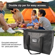 Meal Delivery Bag Double Zip Waterproof 16L/28L/50L Food Delivery Bag Pizza Bag