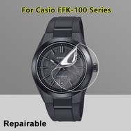 2/4/6Pcs For Casio EFK-100YD EFK-100YCD EFK-100XPB SmartWatch Clear Ultra Slim Soft Hydrogel Repaira