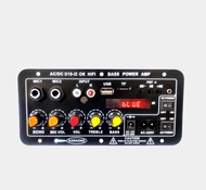 แอมป์จิ๋ว เครื่องขยายเสียง [รุ่นอัพเกรด] D1OC พร้อมจอแสดงผล แอมป์จิ๋วแรงๆ12v 24v เพาเวอร์แอมป์ Ampli