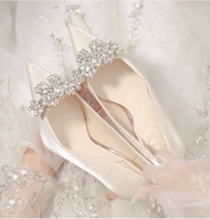 Fashionhomez 8325 Kasut Kahwin Julian Wedding Shoes/Bridal Shoes (size 34-42)-PLUS SIZE
