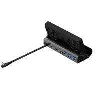 For Ally Game Dock Console Hub 4K 60Hz USB C Docking Station Gigabit Ethernet 1000Mbps Dock Stand Ty